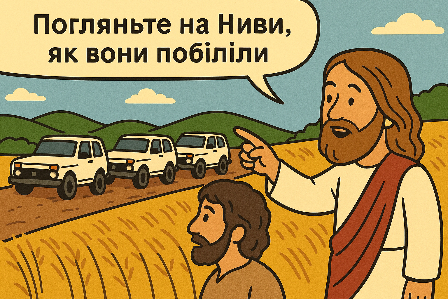 Ниви побіліли