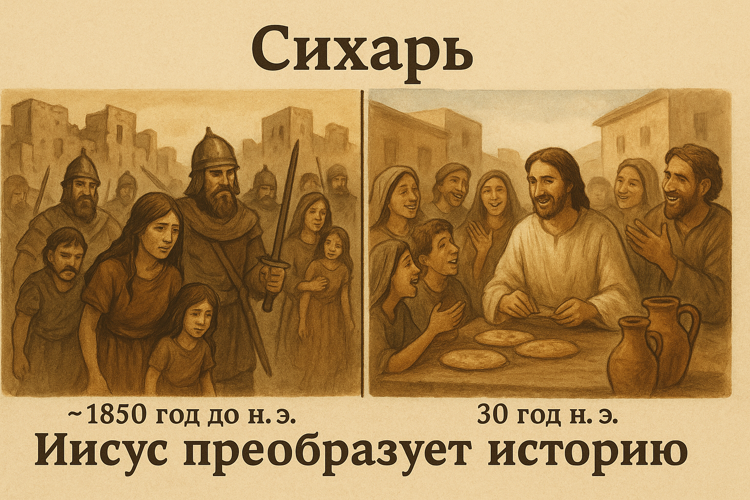 Жители города Сихарь