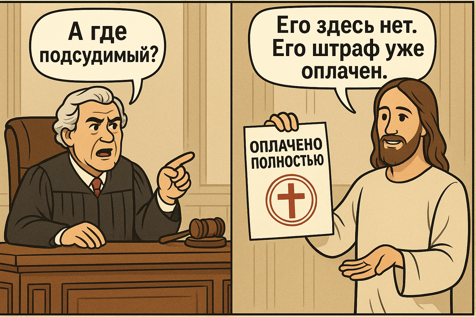 Верующий на Божий суд не приходит