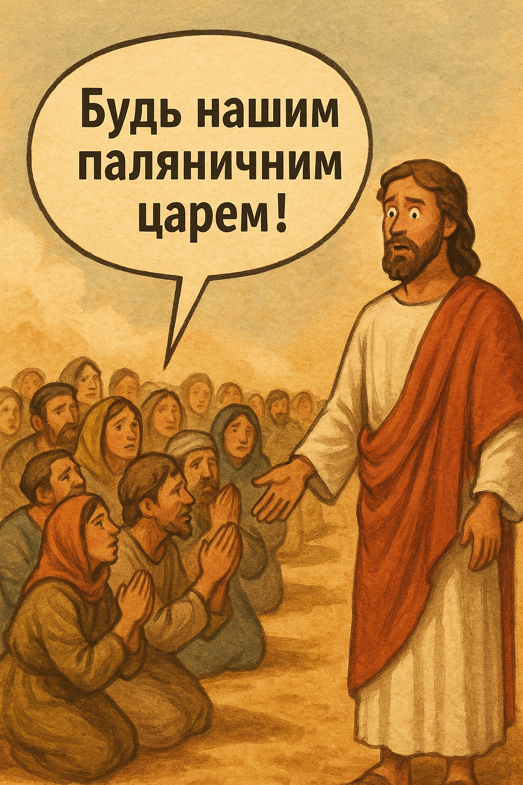 Ісуса хочуть зробити царем