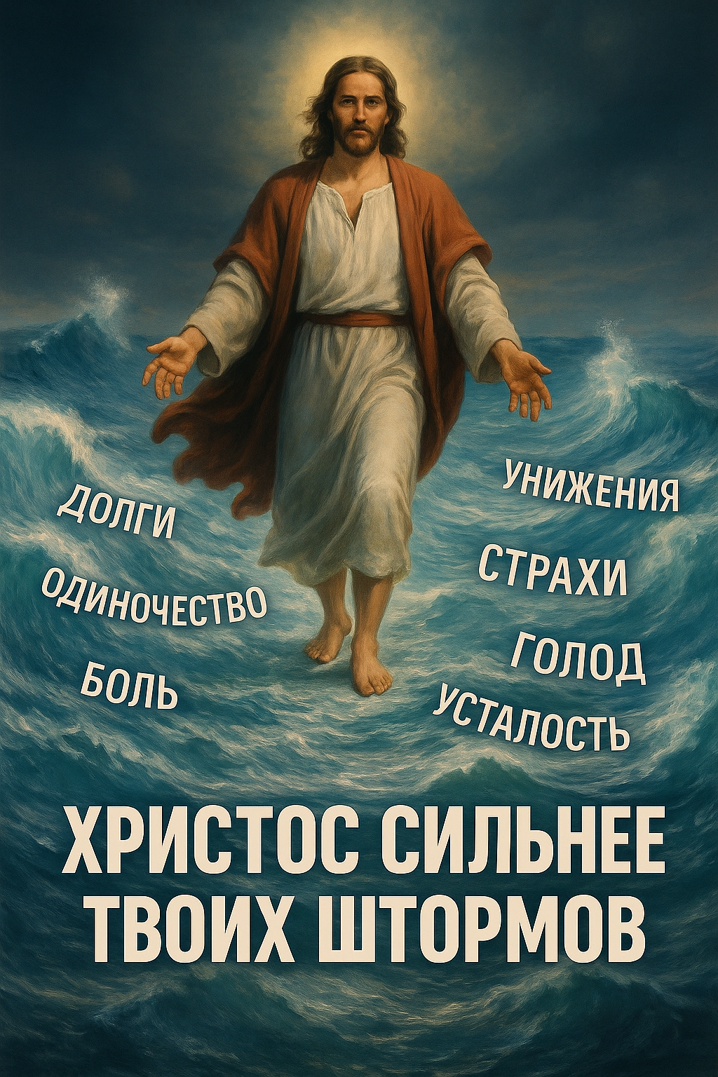 Иисус идет по воде