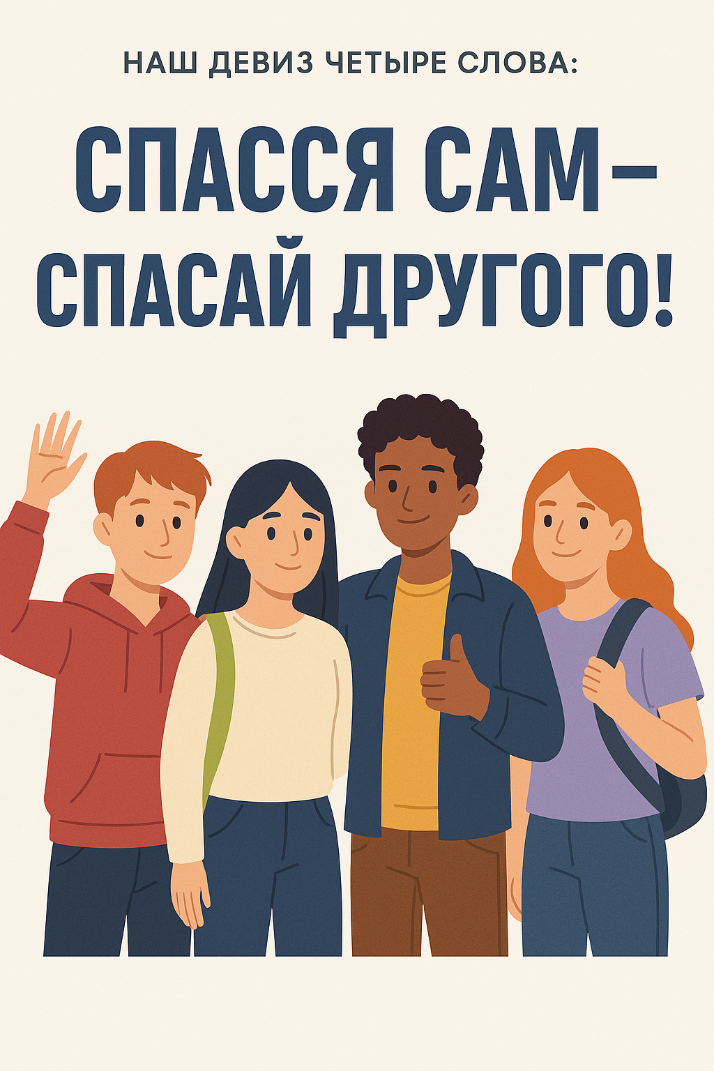 Спасся сам - спасай другого