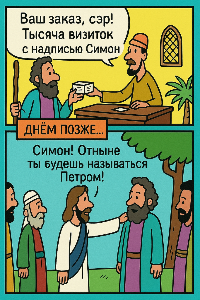 Визитки Петра
