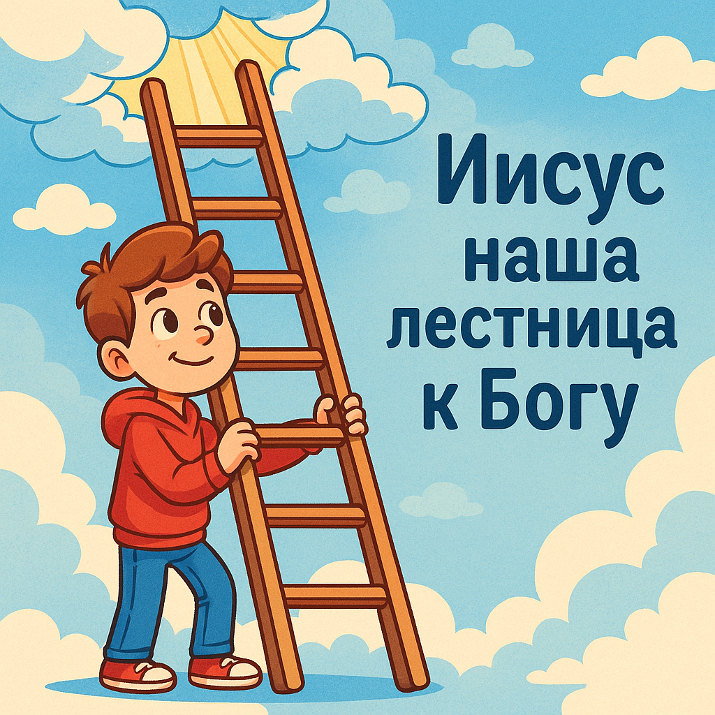 Иисус - лестница к Богу