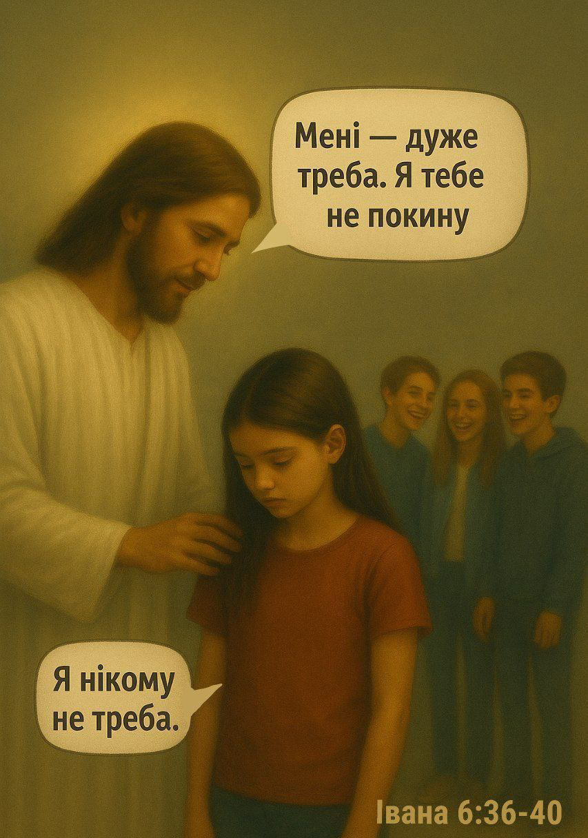 Ісус ніколи не кидає